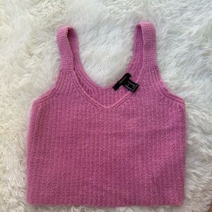 Forever 21 Pink Knit Tank Top